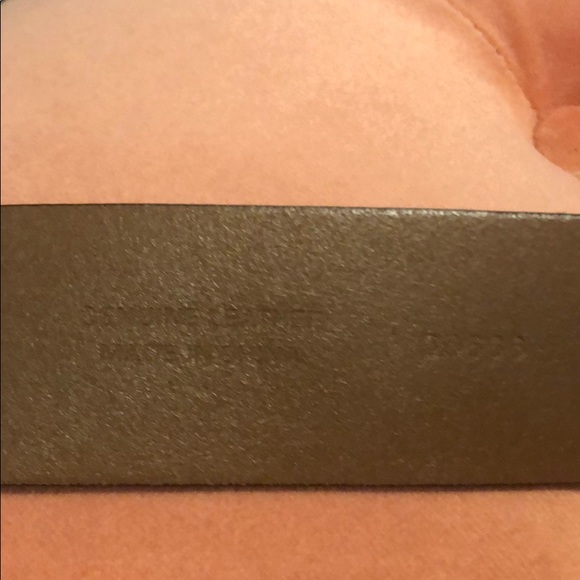 J crew calf hair leather belt. main image 4
